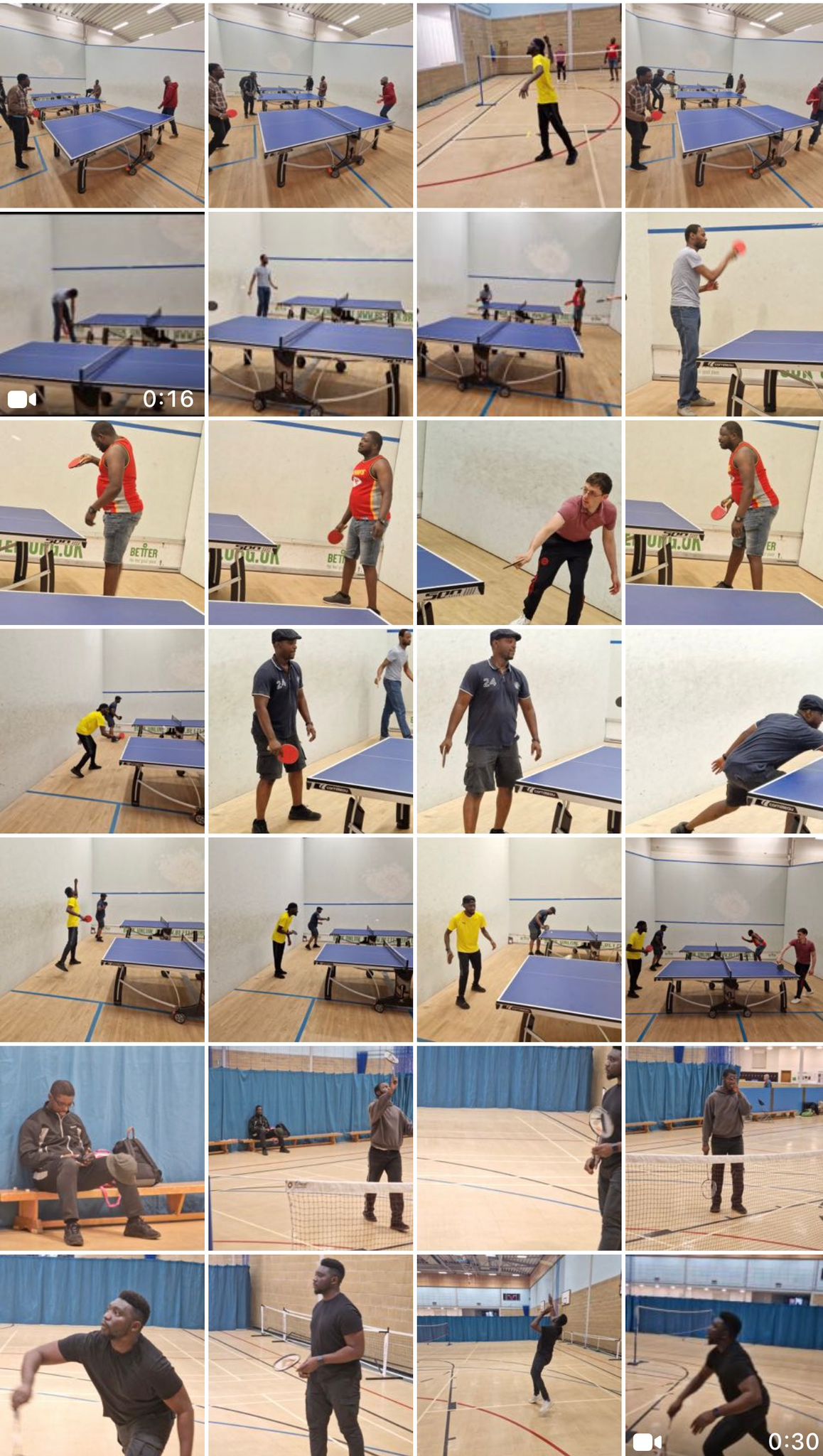 Men celebrating together